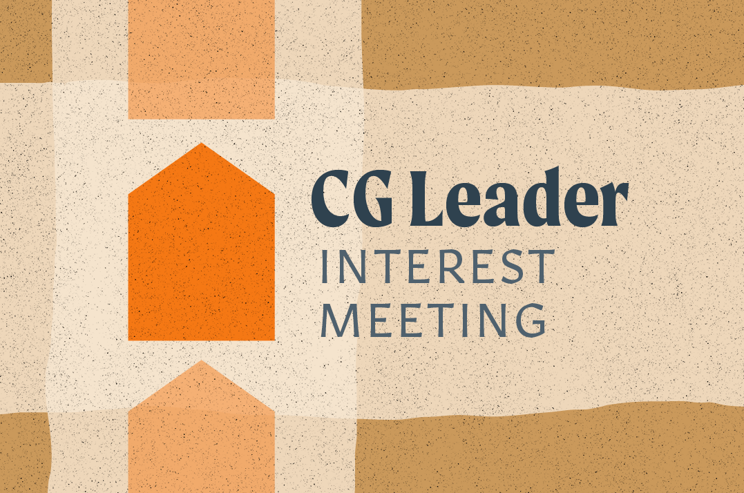 CG Leader Interest Meeting