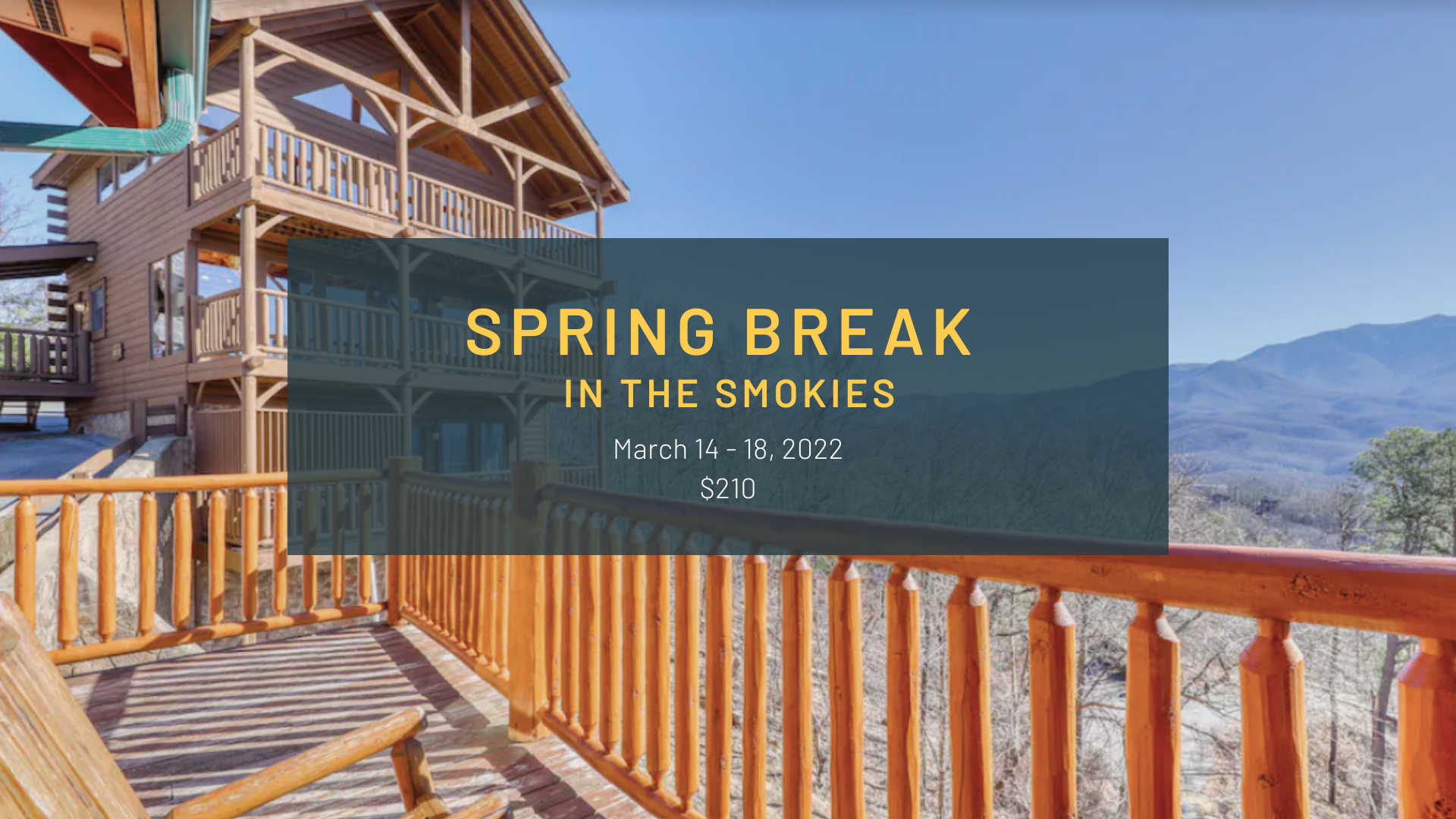 Spring Break in the Smokies