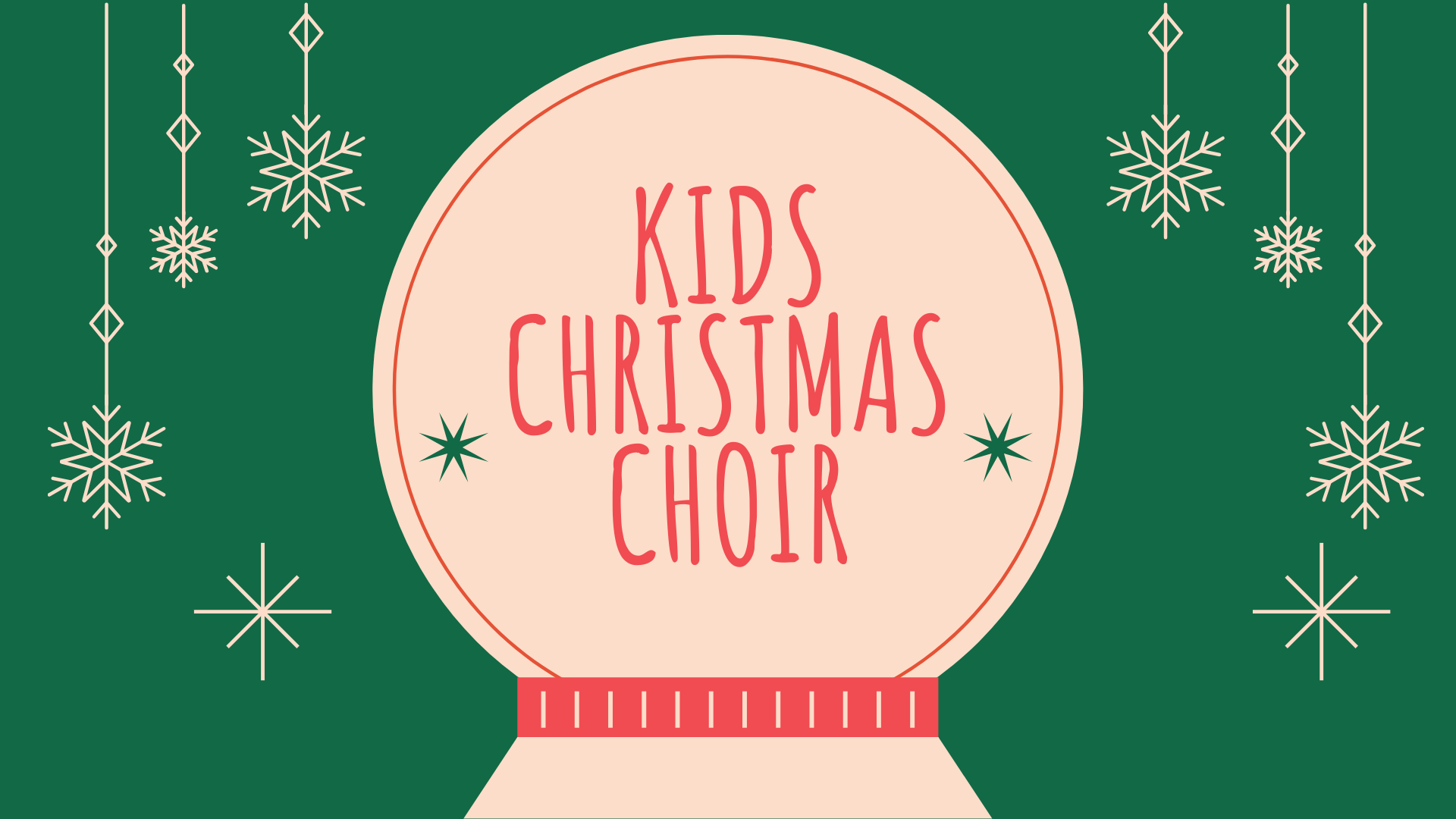 Kids Christmas Choir Rehearsal